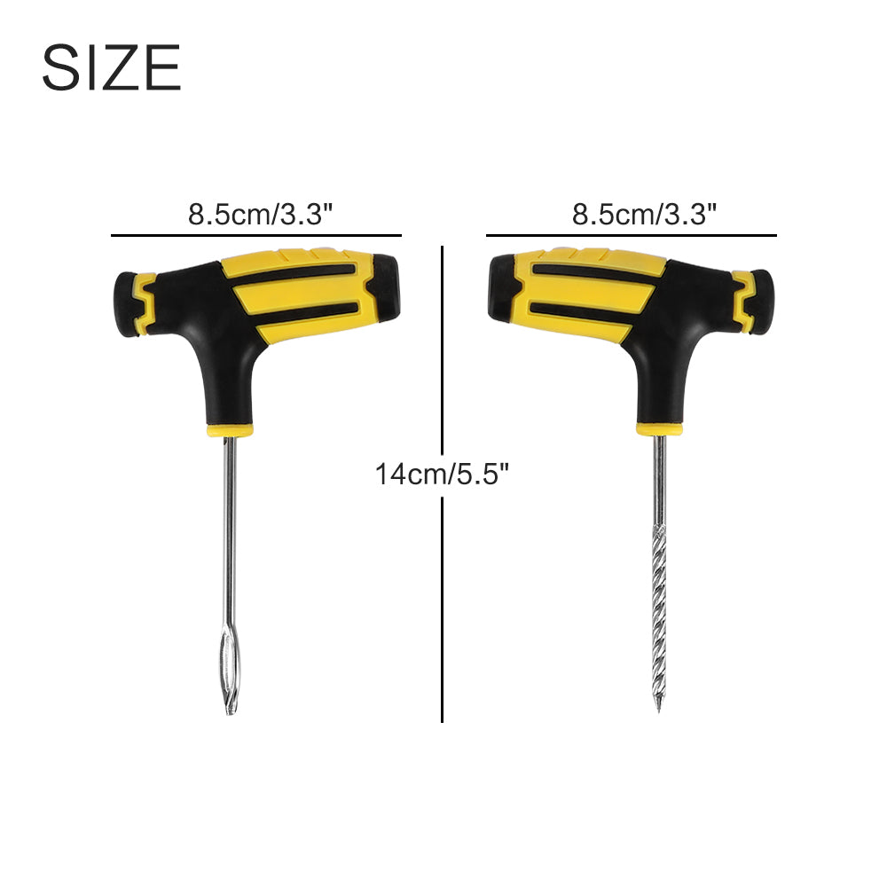 Car Tubeless Tyre Puncture Plug Repair Tool Kit